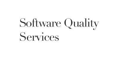 David Shastry Client: Software Quality Services